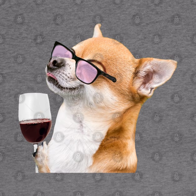 Dog next to wine meme by Sourdigitals